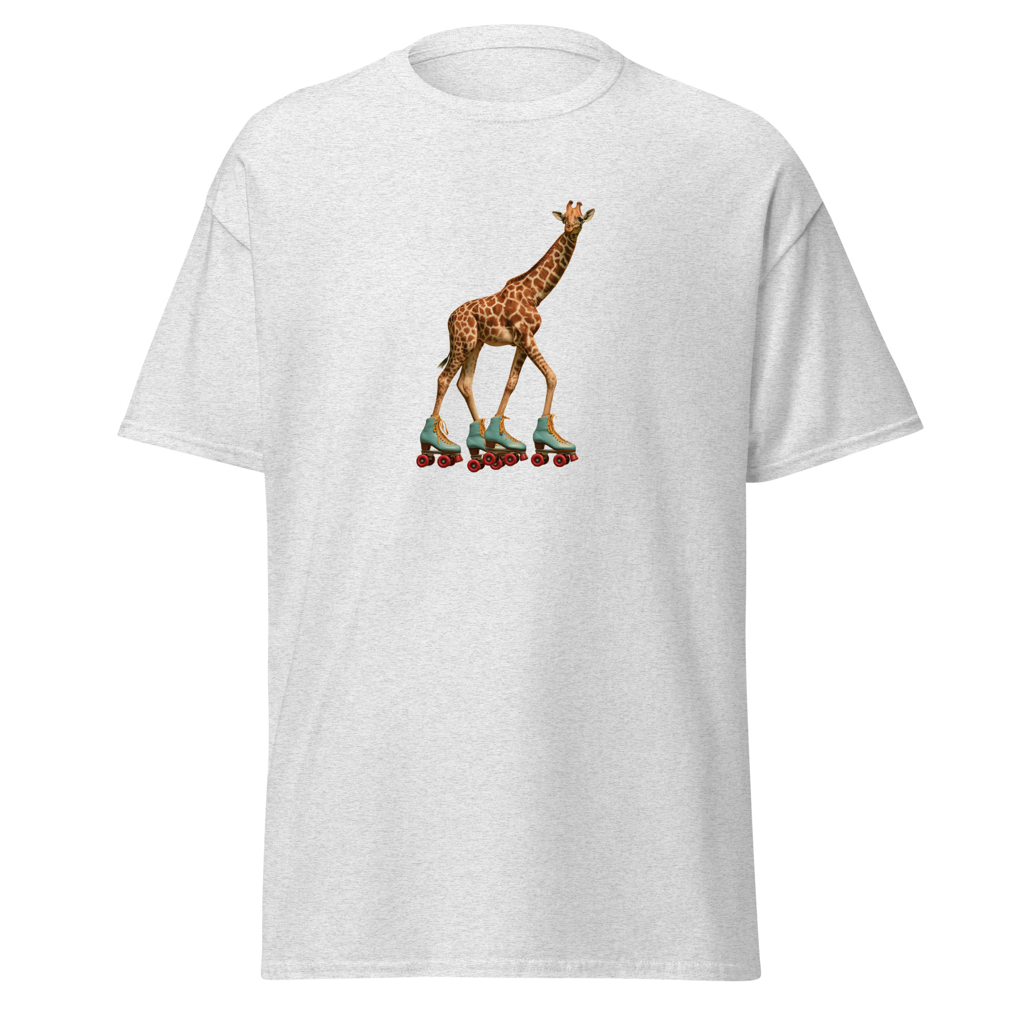Giraffe Skater Unisex classic tee - Image 13