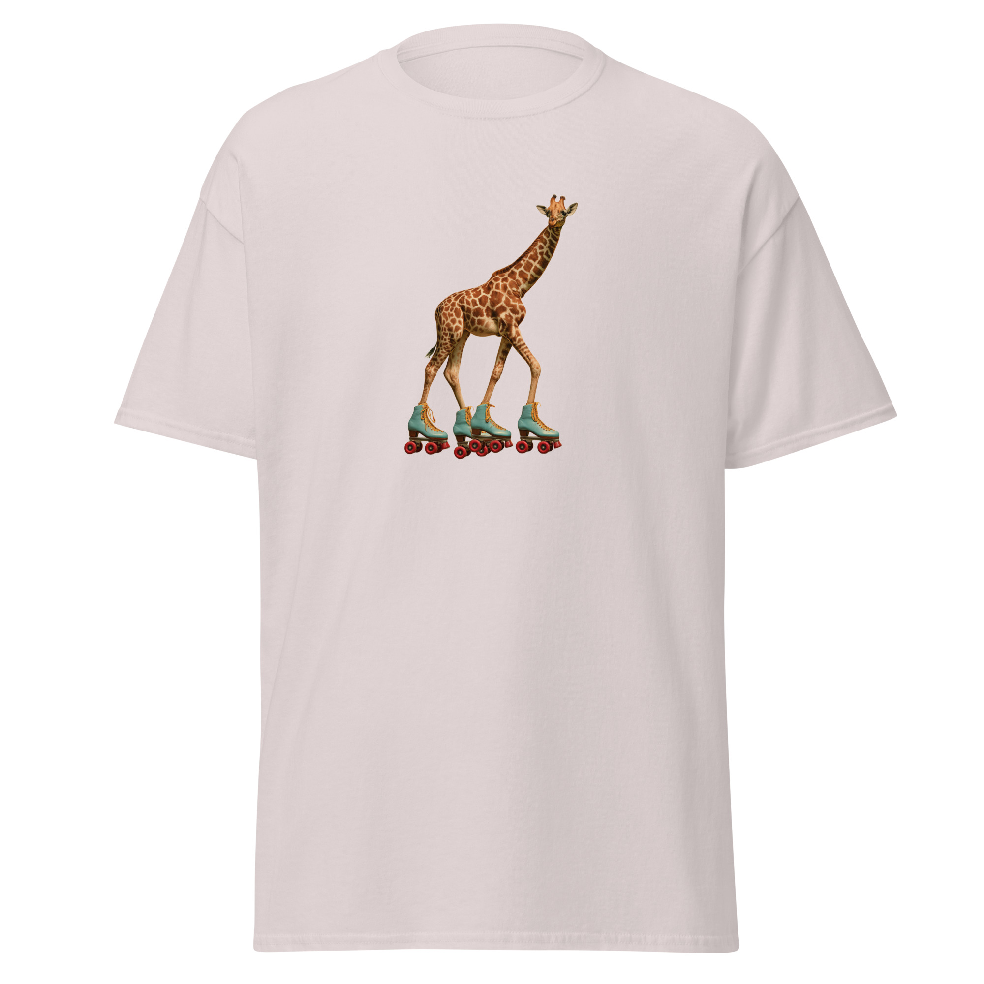 Giraffe Skater Unisex classic tee - Image 12