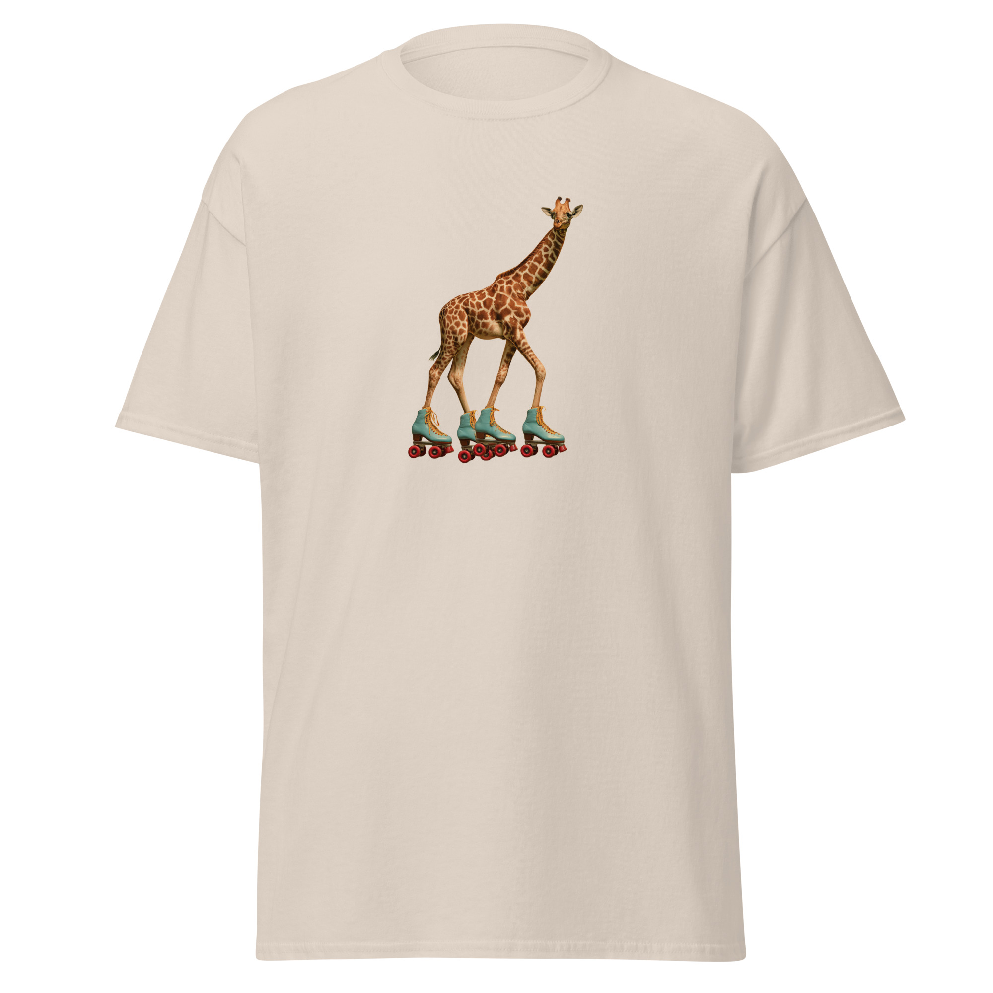 Giraffe Skater Unisex classic tee - Image 10