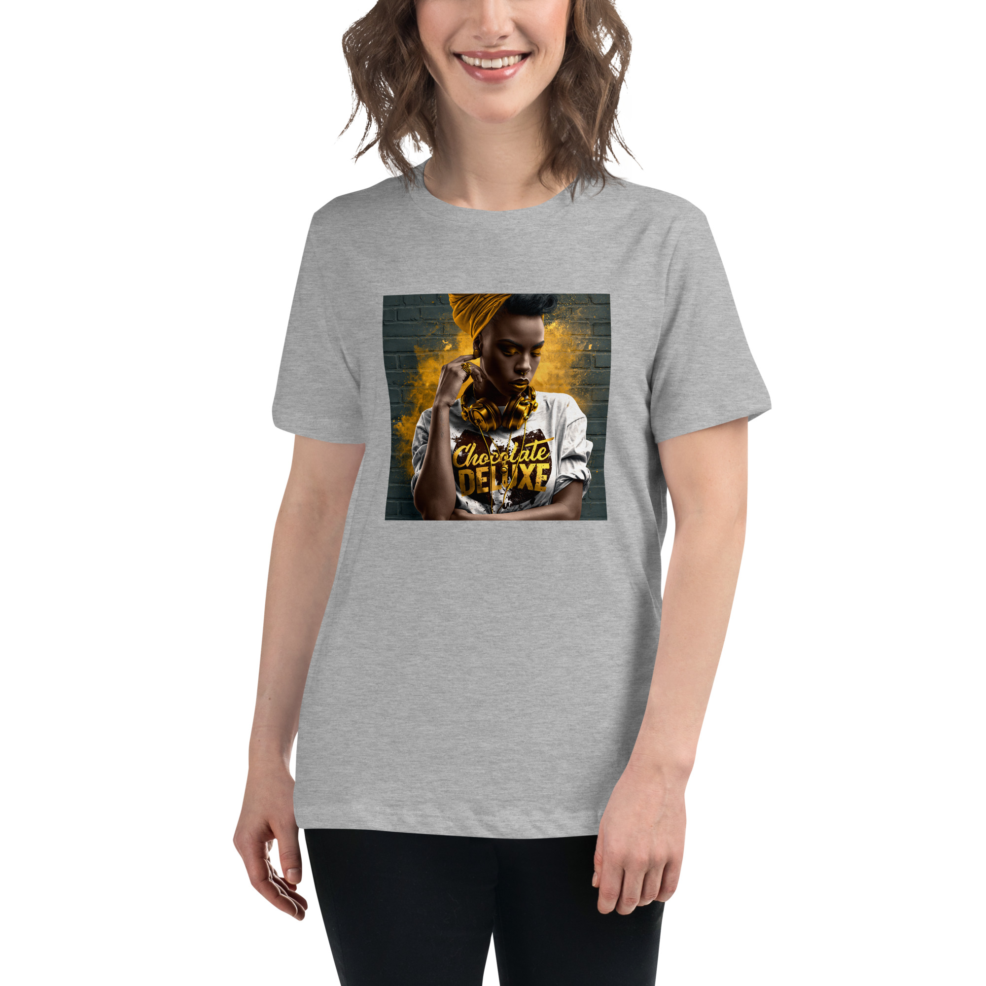 Chocolate Deluxe Women's Relaxed T-Shirt - Image 7